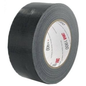 3M DUCT tape zwart 50mm x 50mtr