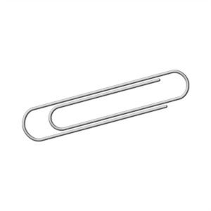 Paperclip t.b.v. sloop corsowagen