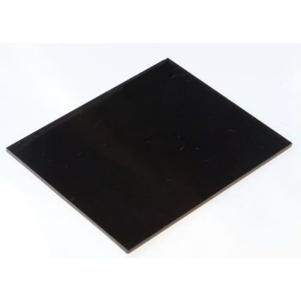 Lasglas 100 x 120 zwart