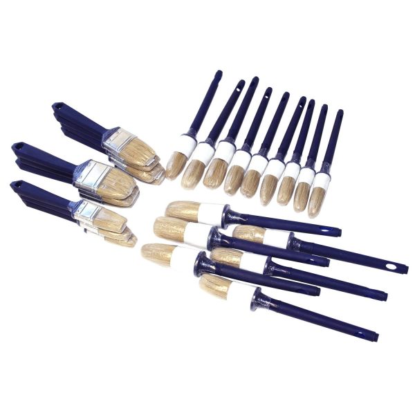 Betra Kwastenset Wegwerp 25DLG 15X rond 10X plat