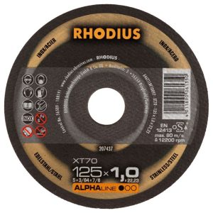 Rodius KMS doorslijpschijf 125x1,0x22,2 mm