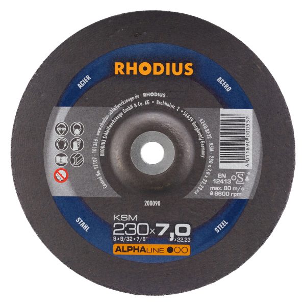 Rhodius Afbraamschijf 230*7.0 mm
