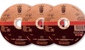 Welderbrand doorslijpschijf inox/staal 125x1.0mm